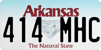 AR license plate 414MHC