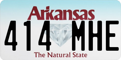 AR license plate 414MHE