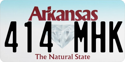 AR license plate 414MHK