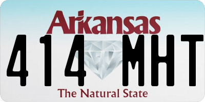 AR license plate 414MHT