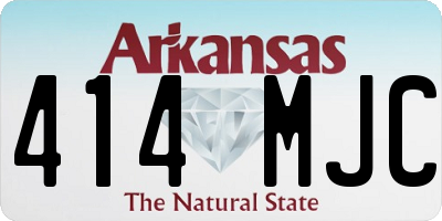 AR license plate 414MJC