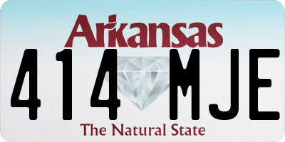 AR license plate 414MJE