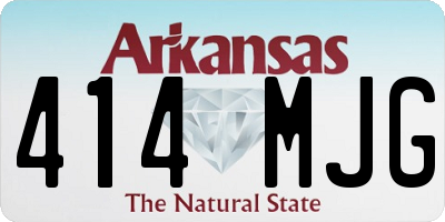 AR license plate 414MJG