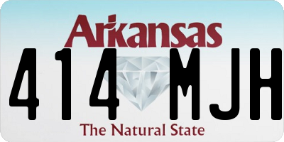 AR license plate 414MJH