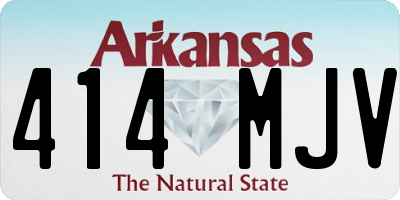 AR license plate 414MJV