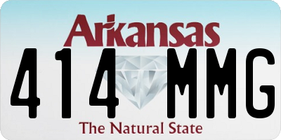 AR license plate 414MMG