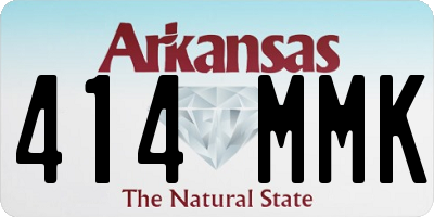 AR license plate 414MMK