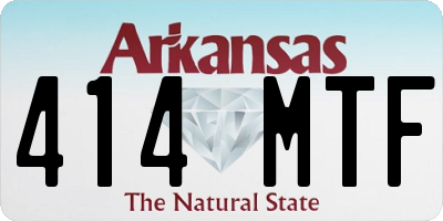 AR license plate 414MTF