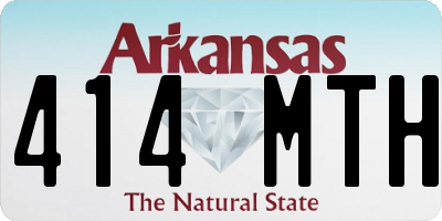 AR license plate 414MTH