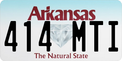 AR license plate 414MTI