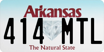 AR license plate 414MTL