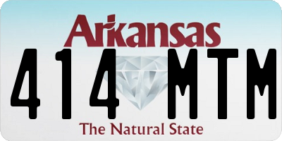 AR license plate 414MTM