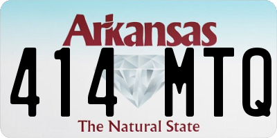 AR license plate 414MTQ