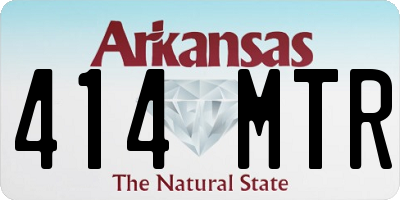 AR license plate 414MTR