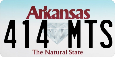 AR license plate 414MTS
