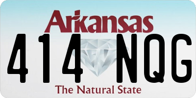 AR license plate 414NQG