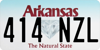 AR license plate 414NZL