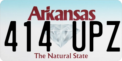 AR license plate 414UPZ