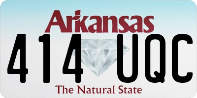 AR license plate 414UQC