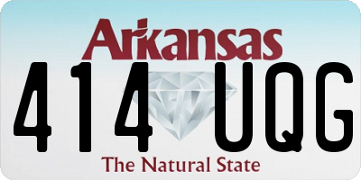 AR license plate 414UQG