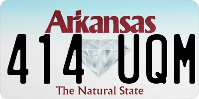 AR license plate 414UQM