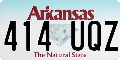 AR license plate 414UQZ