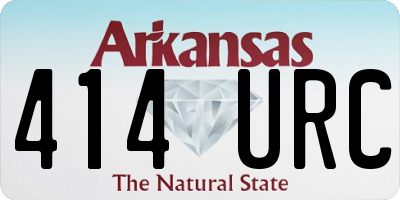 AR license plate 414URC
