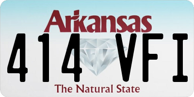 AR license plate 414VFI