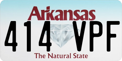 AR license plate 414VPF