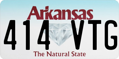AR license plate 414VTG