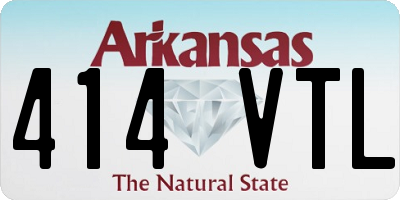 AR license plate 414VTL