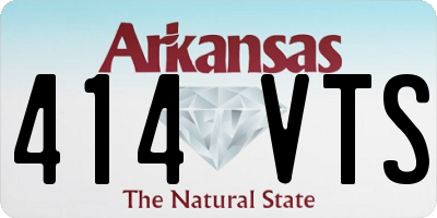 AR license plate 414VTS