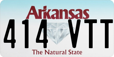 AR license plate 414VTT