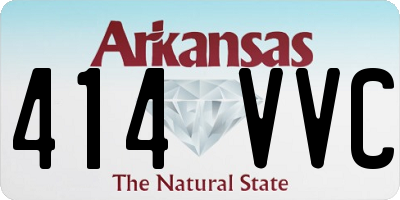 AR license plate 414VVC