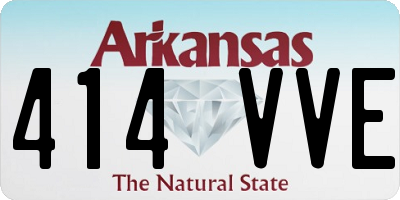 AR license plate 414VVE
