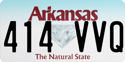 AR license plate 414VVQ