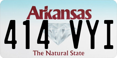 AR license plate 414VYI