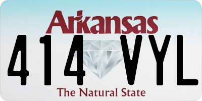 AR license plate 414VYL