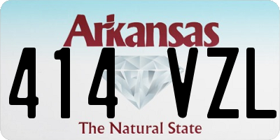 AR license plate 414VZL