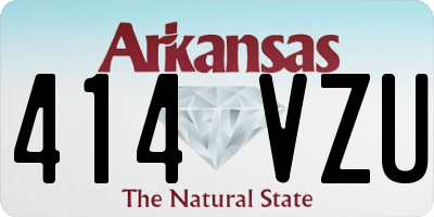 AR license plate 414VZU