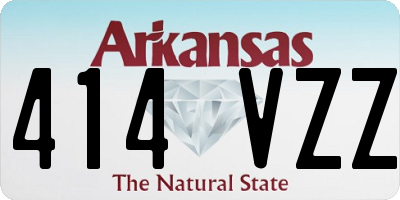 AR license plate 414VZZ