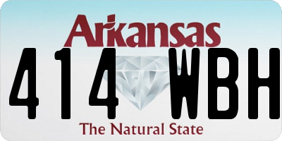 AR license plate 414WBH