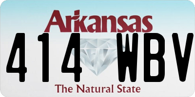 AR license plate 414WBV