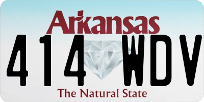 AR license plate 414WDV