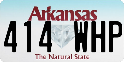 AR license plate 414WHP