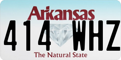 AR license plate 414WHZ