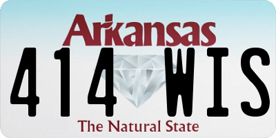 AR license plate 414WIS