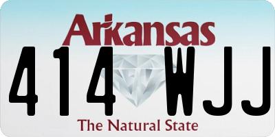 AR license plate 414WJJ