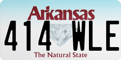 AR license plate 414WLE