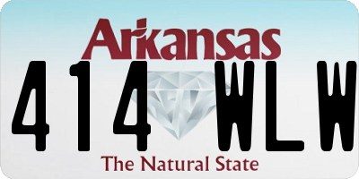 AR license plate 414WLW
